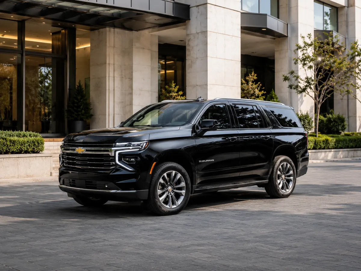 Black Chevrolet Suburban